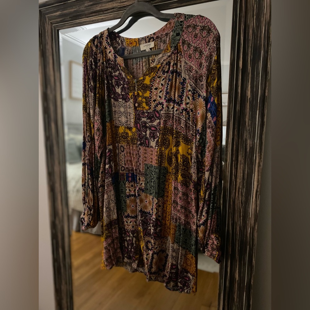 Dress! Super cute print! Worn once